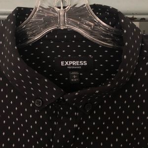 Express men’s Performance SS dress shirt size L